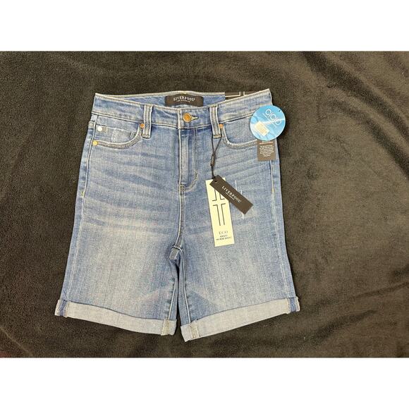 Liverpool Marley Girlfriend Shorts - Monet - size 0/25 - Picture 7 of 14